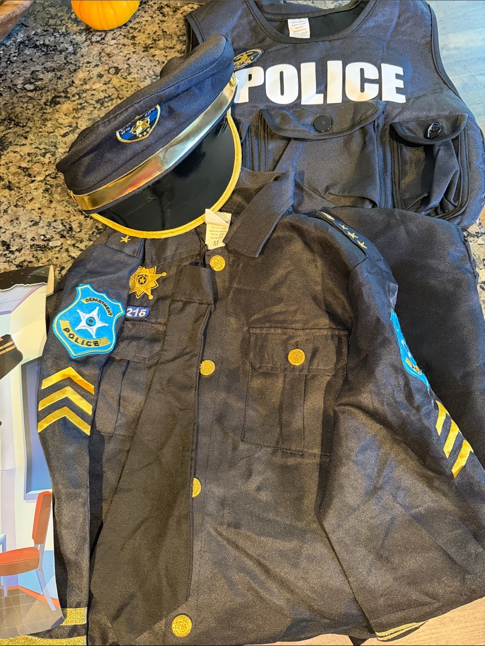 Kids Police Costume